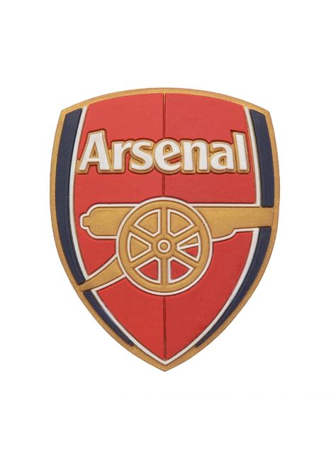 Arsenal Pvc Crest Magnet Homeware By Product Ts Arsenal Direct