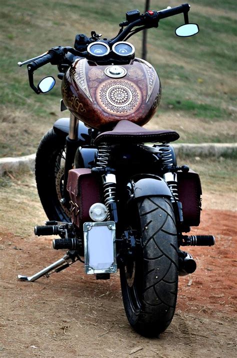 Log in to your royal enfield account. This Royal Enfield Thunderbird 350 'Karma' modified into a ...