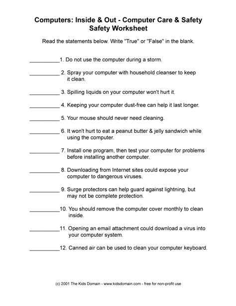 Use these free water safety worksheets for kids to help you teach your kids without scaring them. 16 Best Images of Personal Safety Worksheets - Personal Hygiene Printable Worksheets for Adults ...