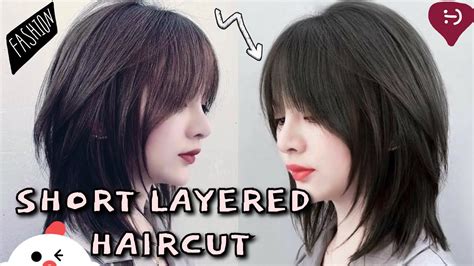 Short Layered Haircut TUTORIAL Step By Step YouTube