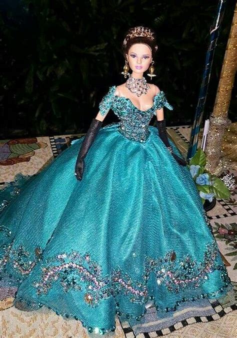 Pretty Gown For Barbie Doll Doll Dress Barbie Fashion Barbie Gowns