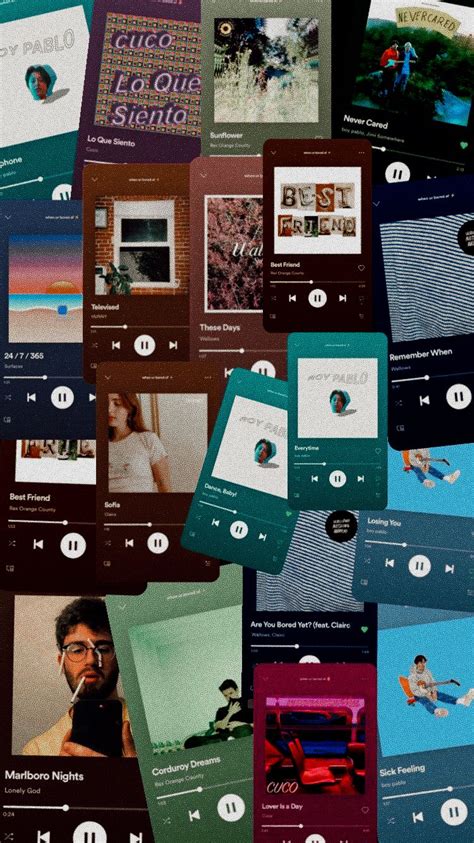 Aesthetic Spotify Songs Wallpaper Free Icons Of Spotify In Various Ui