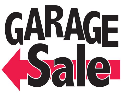 Garage Sale Signs Printable Free