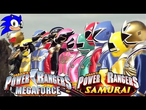 Power Rangers Samurai Megaforce Teamup Opening Fan Made YouTube