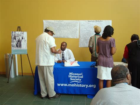Book Signing At Missouri History Museum The Washingtons Of Wessyngton