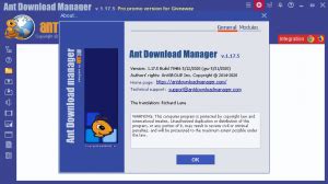 Try to research your issue before posting, don't be vague. Ant Download Manager Crack 1.19.1 + Registration key Latest