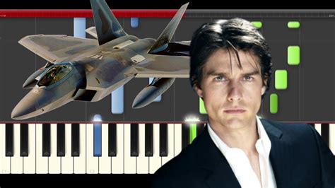Top Gun Anthem Maverick Piano Cover Midi Tutorial Sheet App Karaoke