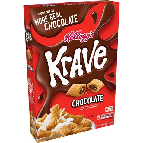 Kellogg S Krave Chocolate Cereal 11 4 Oz