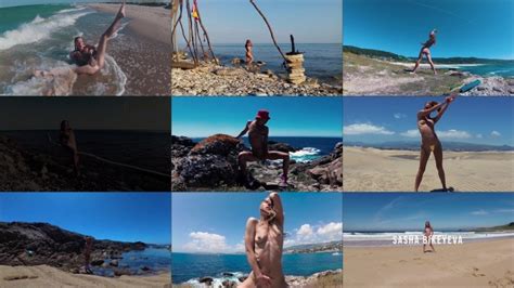 VIP Many Vids Full HD Compilation Travel Nude Russian Slut Nudist Girl Sasha Bikeyeva
