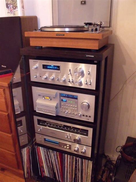 Pioneer Vintage Audio System Som De Casa Aparelho De Som Sistema De