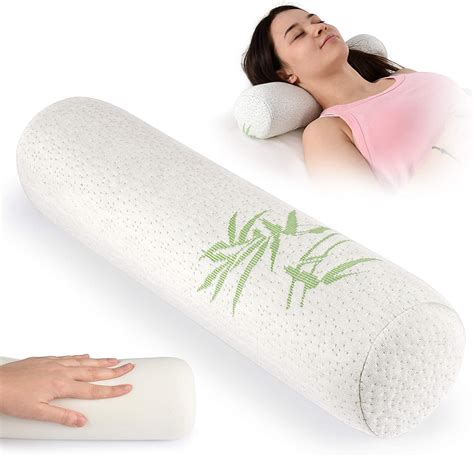 Memory Foam Neck Roll Pillow Bed With Built In Closet
