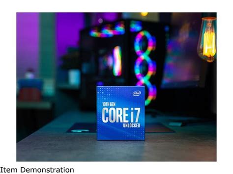 Intel Core I7 10th Gen Core I7 10700k Comet Lake 8 Core 38 Ghz Lga
