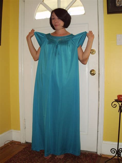 Hot Old Lady Nightgown Action Night Gown Nightgowns For Women