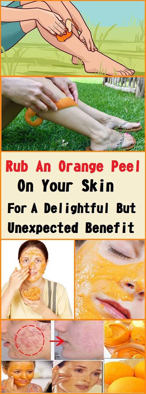 Rub An Orange Peel On Your Skin For A Delightful But Unexpected Benefit
