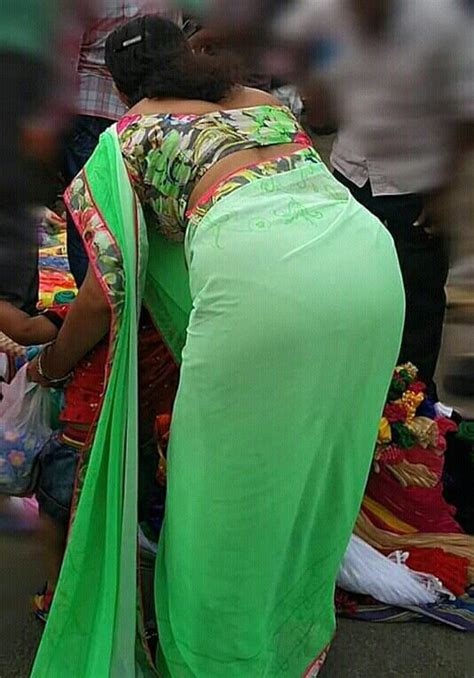 Pin By Madhu On Curvy Girl Aunty In Saree Fashion Saree Backless