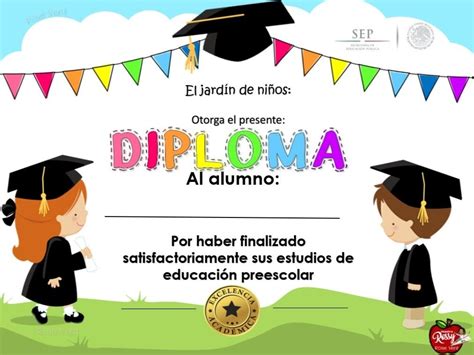 Cartel De Graduacion Infantil Imagenes De Ninos Graduados Diplomas Images