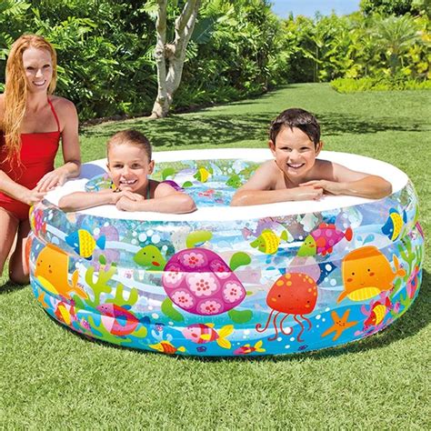 Intex Inflatables Kids Swimming Pools Children Paddling Floating Beach