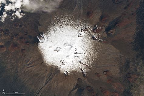 Snowfall On Mauna Kea