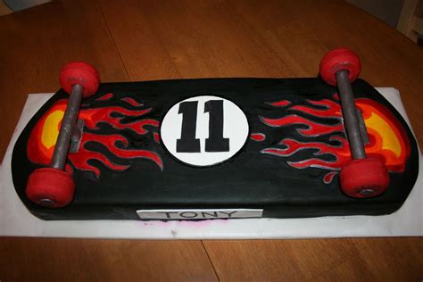 Skate Board Cake Skateboard Cake Skateboard Birthday Skateboard