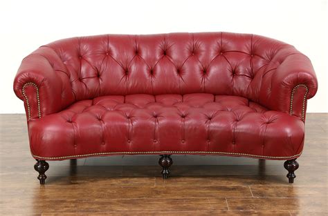 Choose from various styles, colors & shapes. Tufted Nailhead Leather Sofa Contemporary Leather Tufted ...