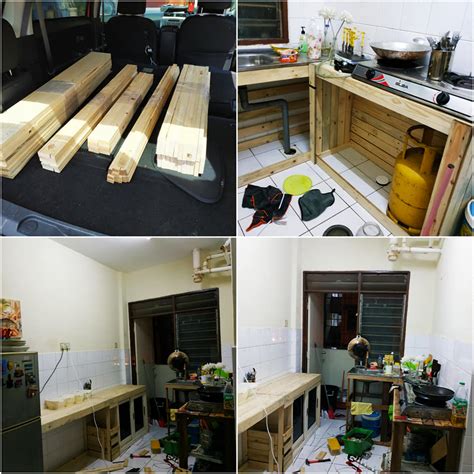 Maybe you would like to learn more about one of these? (DIY) 'Makeover' Dapur Guna Kayu Pallet Bawah RM 1K - Hias.my