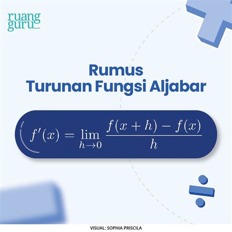 Memahami Konsep Turunan Fungsi Aljabar Matematika Kel