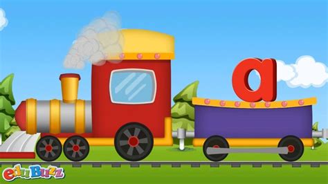 Alphabet Lower Case Train To Learn Lowercase Letters A B C