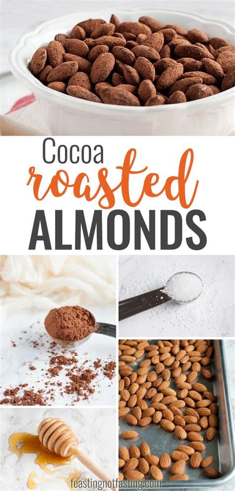 Cocoa Roasted Almonds Recipe Cocoa Powder Recipes Roasted Almonds