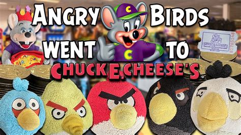 Angry Birds Went To Chuck E Cheese Youtube