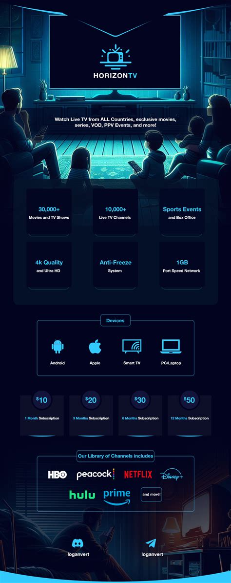 HorizonIPTV | Movies | TV Shows | Sports | 10,000+ Live TV Channels