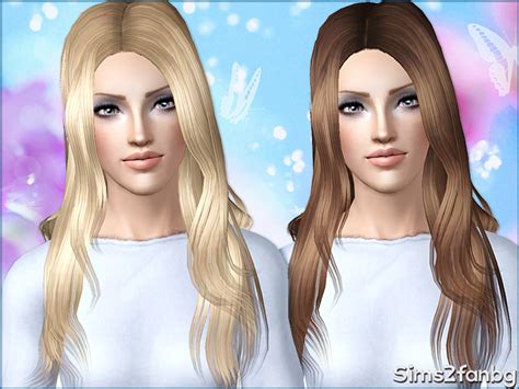 The Sims Resource Long Hair 12 Set