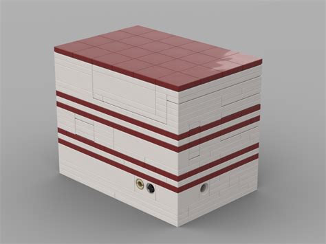 Lego Moc Maroon20 Puzzle Box By Gsabey08 Rebrickable Build With Lego