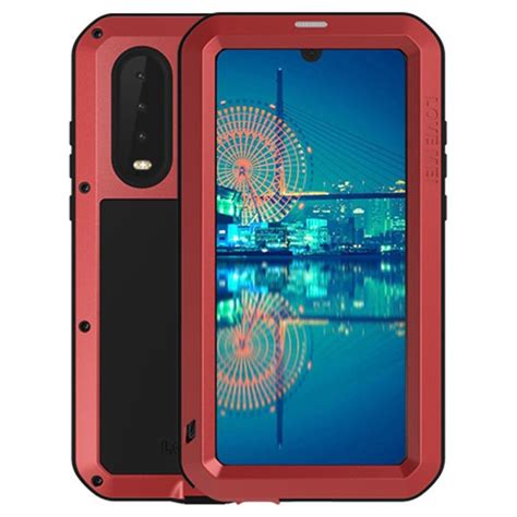 We expect the huawei p30 would have a fingerprint sensor. Love Mei Powerful Huawei P30 Hybrid Case - Red