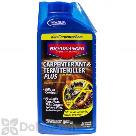 We do not recommend applying bioadvanced home pest control indoor & outdoor insect killer to furniture. BioAdvanced Carpenter Ant & Termite Killer Plus ...