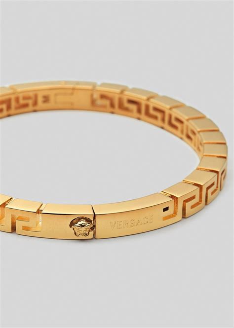 Versace Meander Bangle Bracelet For Men Uk Online Store