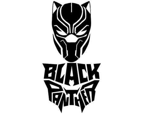 Black Panther Vinyl Decal Car Laptop Truck Sticker Etsy