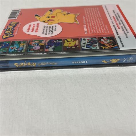 Pokemon Indigo League Season 1 Blu Ray 782009244684 EBay