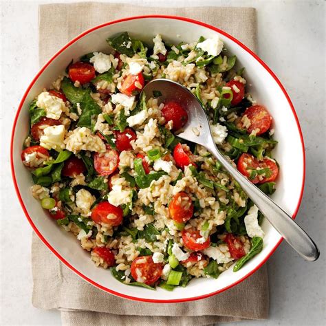 Mediterranean Brown Rice Salad Recipe Taste Of Home