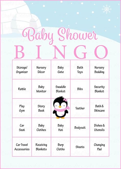 Baby Shower Bingo Printables Pin On Baby Shower Games Below Are