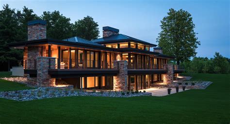 Modern Lake Home Charles R Stinson Architecture