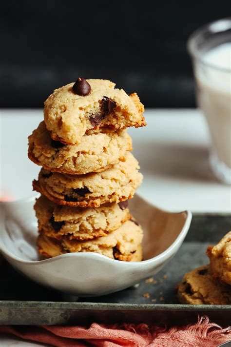 Vegan Gluten Free Chocolate Chip Cookies Minimalist Baker Recipes
