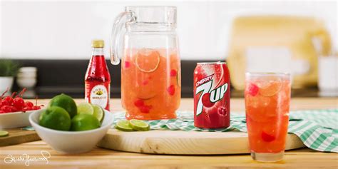 Cherry Limeade Punched Up Recipe 7up
