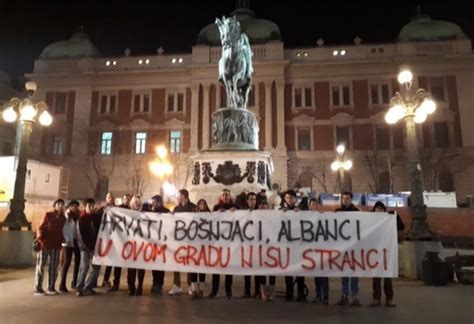 Odgovor Iz Beograda Hrvati Bošnjaci Albanci U Ovom Gradu Nisu Stranci