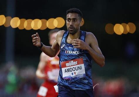 French marathon runner morhad amdouni provoked widespread anger today for deliberately knocking over an entire row of water bottles at one . Athlétisme. Morhad Amdouni remporte la Coupe d'Europe du ...