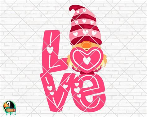 Love Gnome SVG - HotSVG.com