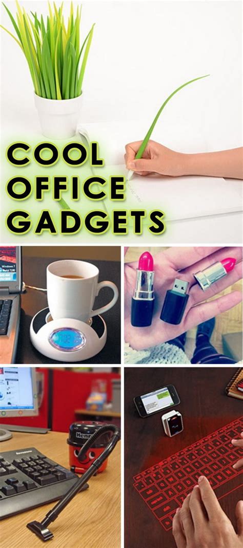 The hottest new innovations from around the web, seen on kickstarter, indiegogo and even shark tank. Cool Office Gadgets - Hative