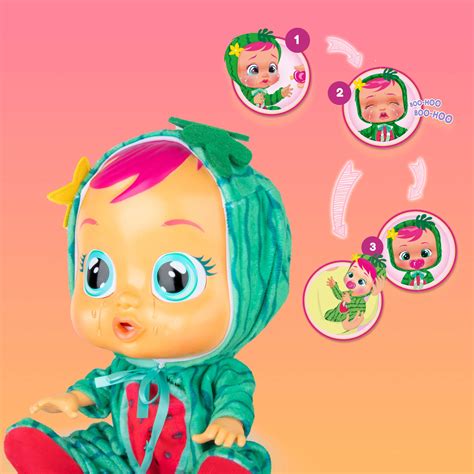 Muñeca Bebé Cry Babies Tutti Frutti Mel The Sandía Conb089mkwhxc