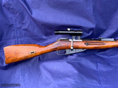 Original Ww2 Russian Mosin Nagant Sniper Rifle Izhevsk 1943