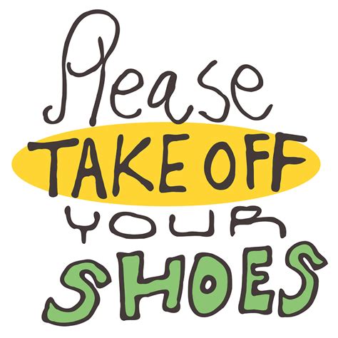 Take Off Your Shoes Clipart Free Download Transparent Png Creazilla