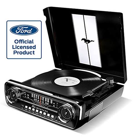 Ion Audio Record Player In 1965 Made Ford Mustang Design Four Renewable